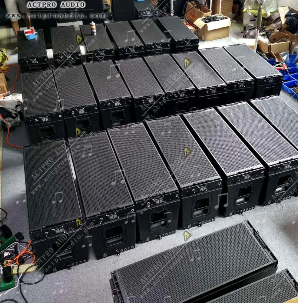 PRO Audio TTL55A Line Array  Loudspeaker TTL55A Dual 12 inch Powered Line Array Speaker