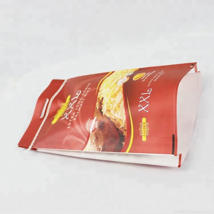 China Pp Woven Sacks New Empty 5kg 10kg 15kg 25kg 50kg Rice Packing Bag Plastic Woven Rice Bags