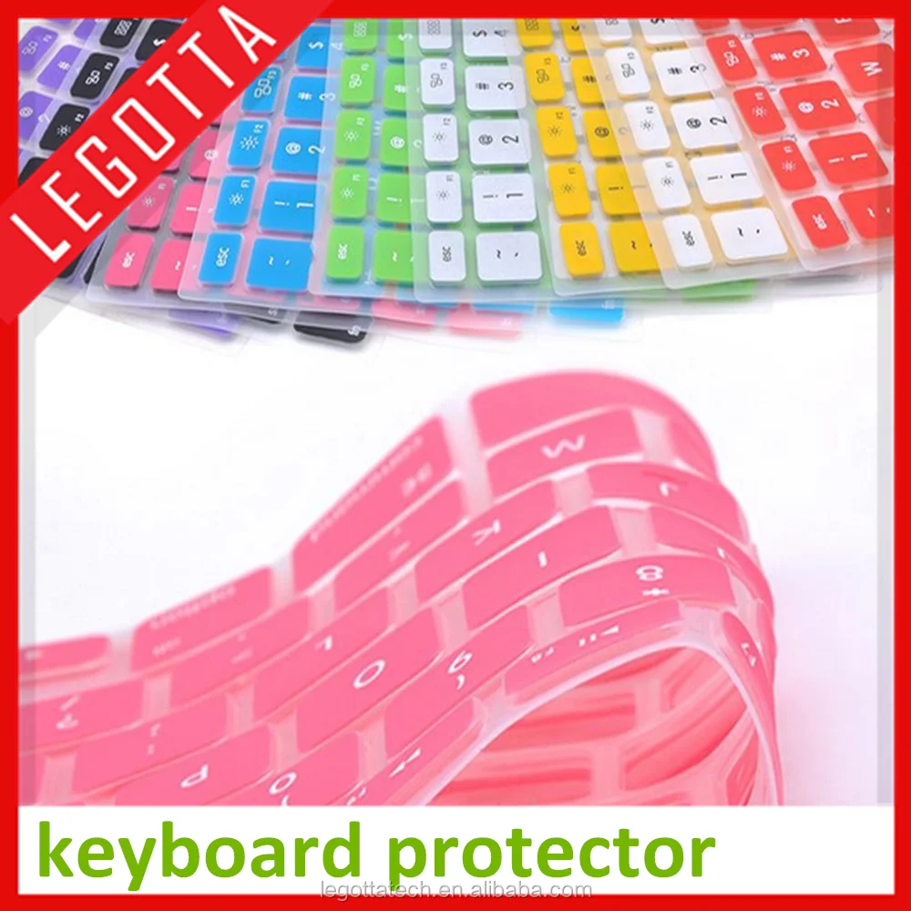 
High quality super cheap colorful laptop keyboard silicone skin cover 