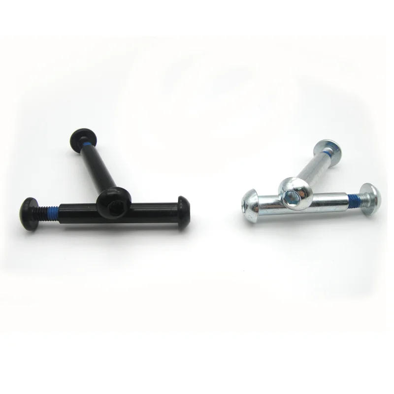 custom stainless steel chicago screw for Round Head Metal Black Chicago Screws