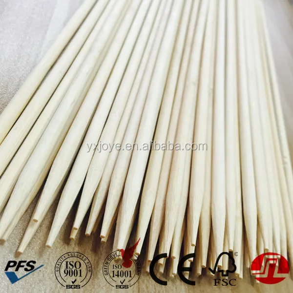 36 inch *6 mm round bamboo marshmallow sticks