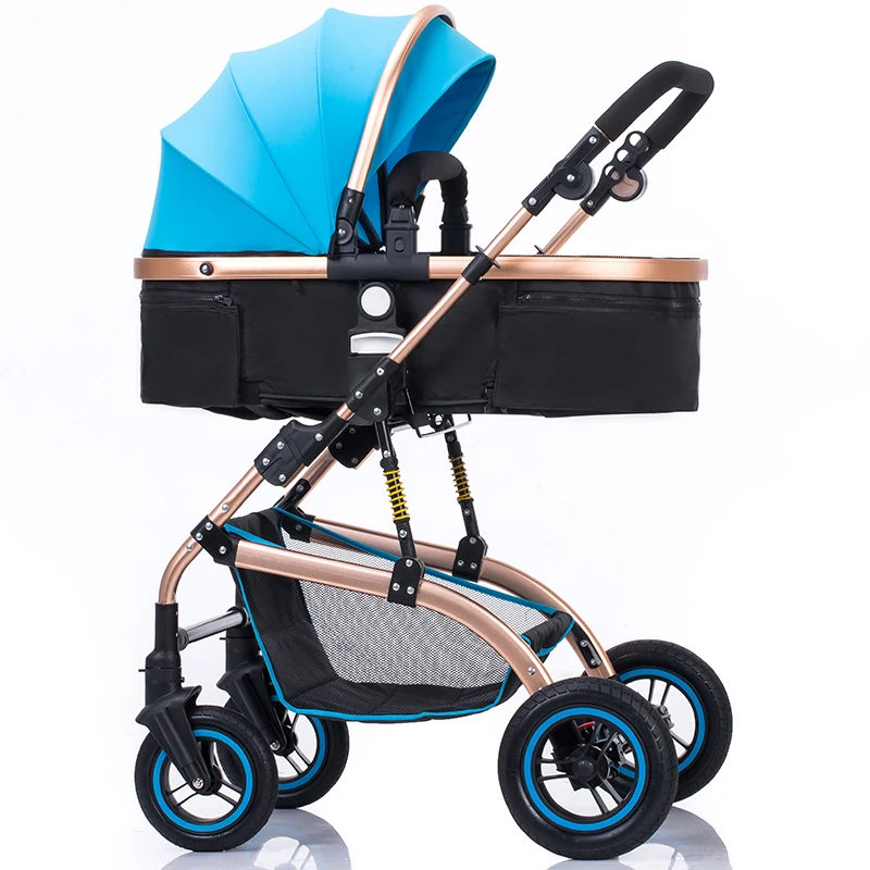 New Born Baby Doll Pram Stroller and Low Price High Landscape Baby Carriage Stroller travel jogging system from China factory