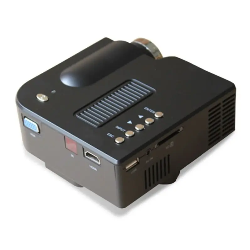 Мини светодиодный карманный проектор наилучшего качества HD1080P UC28 +