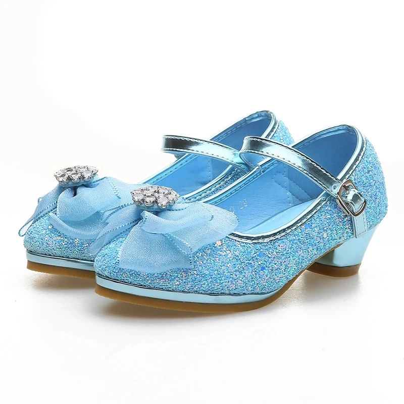 Girls high-heeled princess shoes performance shoes durable shoes