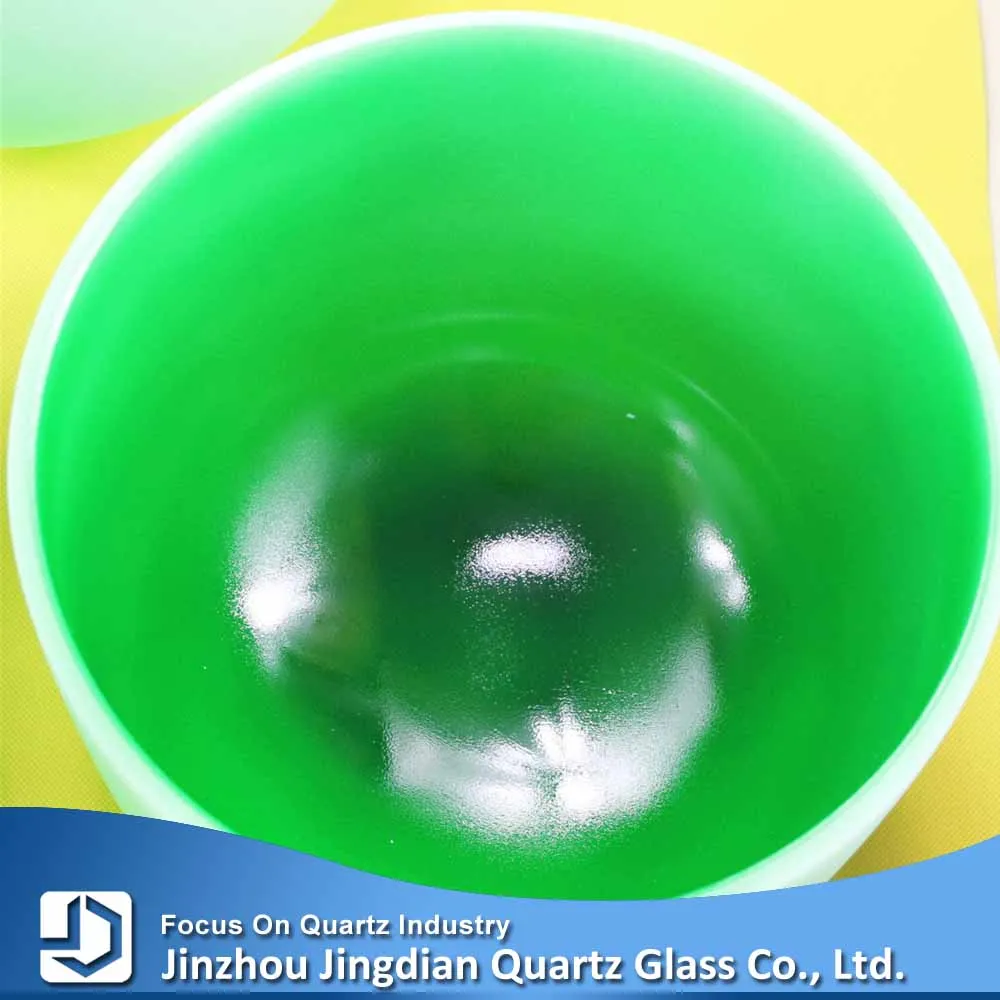 7 Color crystal quartz singing bowls