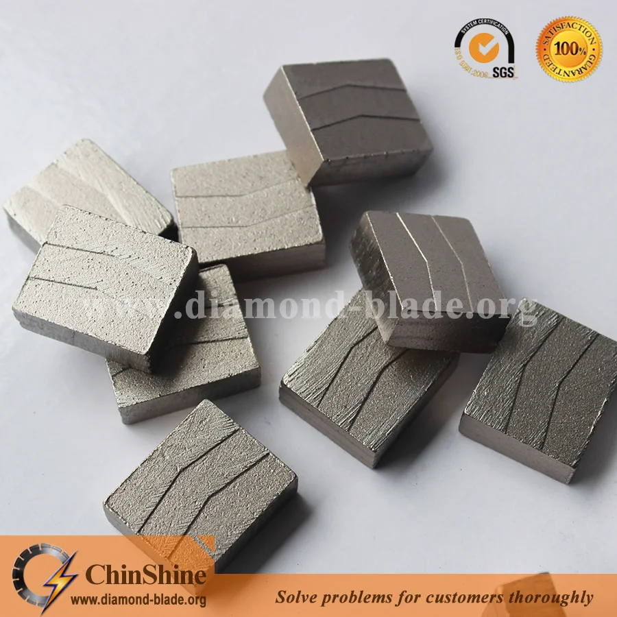 China cobalt diamond stone cutting segment for granite marble limestone sandstone for sale