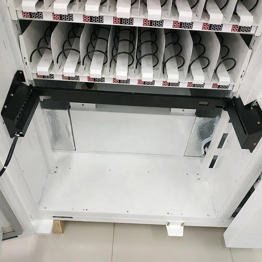 Custom made industrial vending machine for accessories with lifetime free maintenance service
