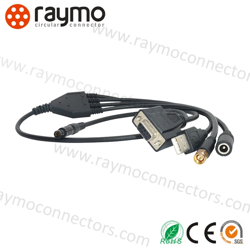 DB9  to BNC  metal connector cables