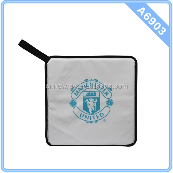 
heated memory foam folding stadium seat cushion with back 