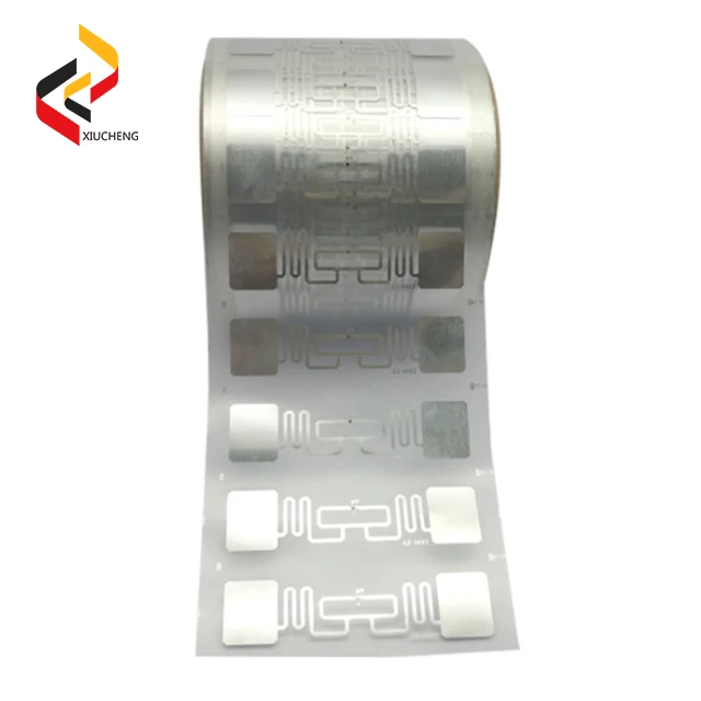 Waterproof Windshield Passive H3 9654 RFID Tag Sticker for Vehicle Identification