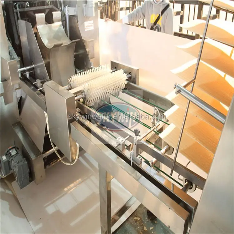 High Efficiency Chocolate Mini Small Wafer Biscuit Making Machinery