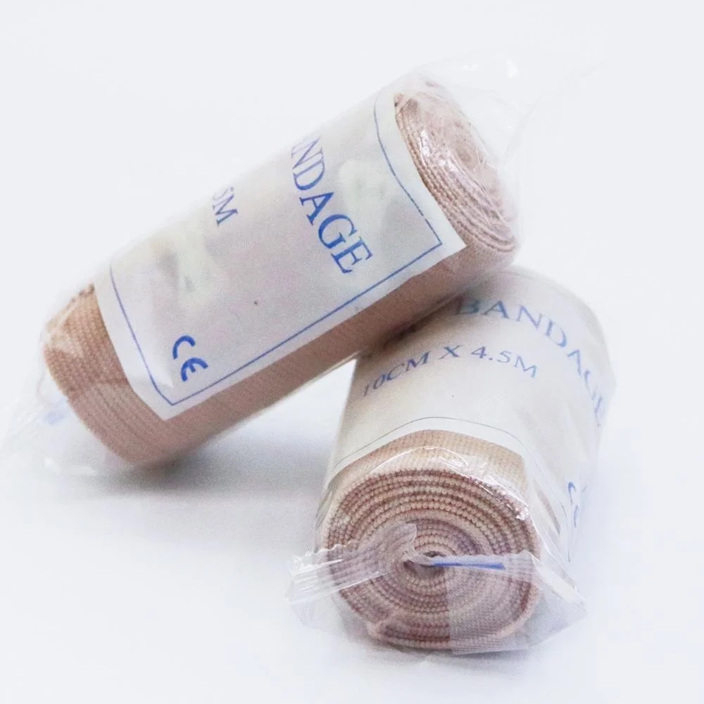 Medical Skin Color High Rubber Elastic Bandage