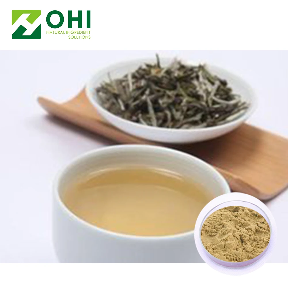 Растительный чистый натуральный Экстракт Кофеина, полифенолы, порошок, белый чай для похудения