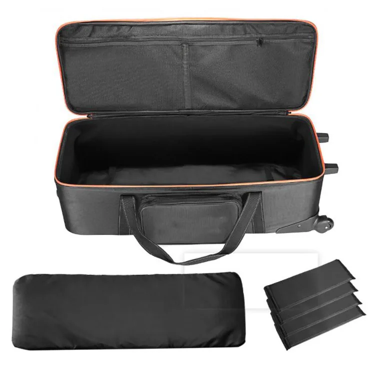 Сумка для камеры Rolley с ремнями и мягким отсеком колесо для осветительной стойки/штатив оборудование для фотостудии