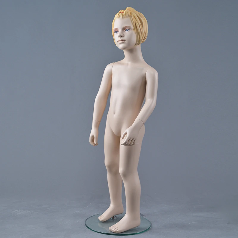 Christmas window display realistic baby girls manikin