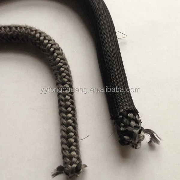 Knitted Fiberglass Rope For High Temperatue oven Door Seal Rope