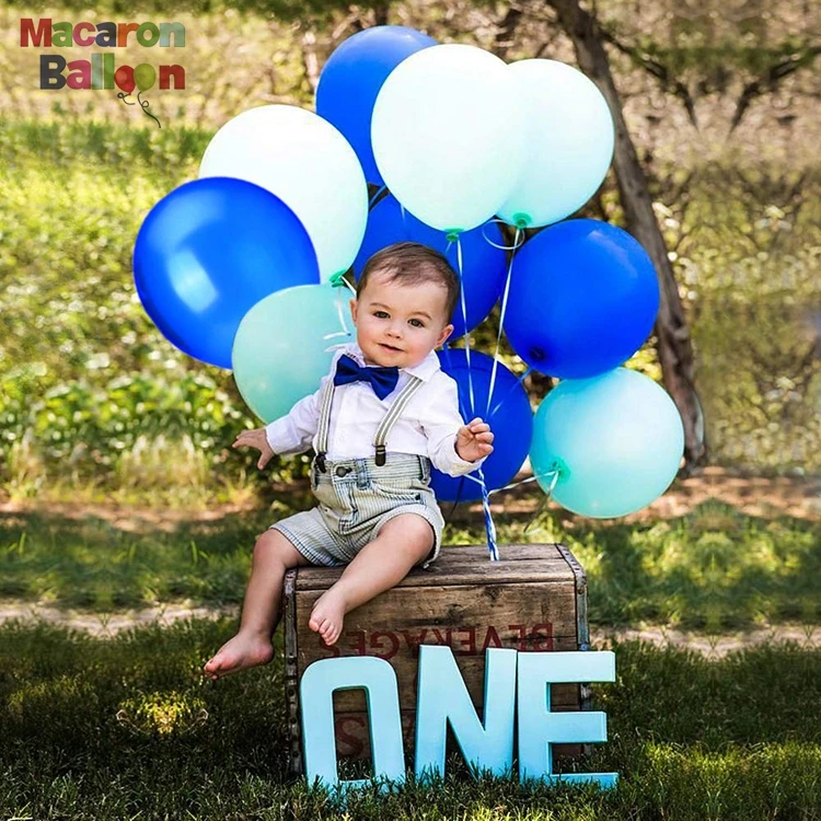 1St Birthday Boy Decorations Includes High Chair Burlap Decoration Kits Happy Birthday Banner And Latex Confetti Balloons KK746