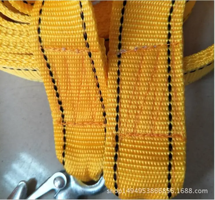 Tow Cable Tow Strap Car Towing Rope With Hooks High Strength Nylon
