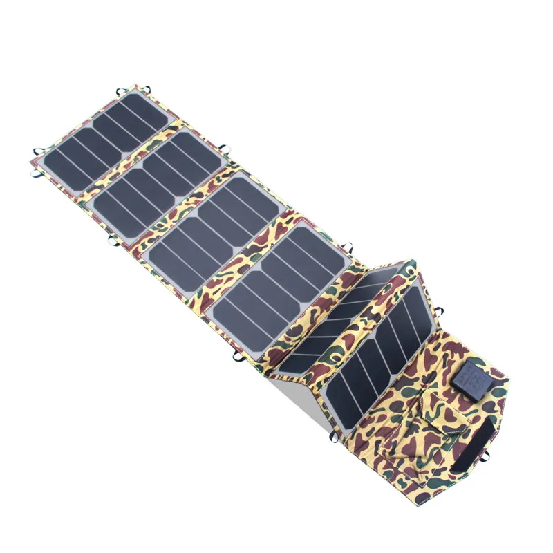 
Portable 39W Portable Sunpower Folding Solar Panel Charger with dual voltage controller Outdoors 