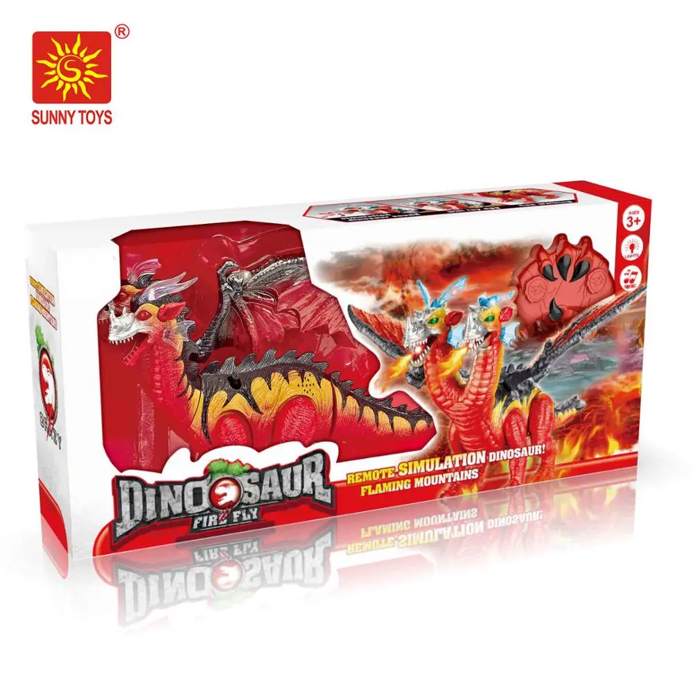 Pink B/O rc dinosaur toy with egg animal toy with light and music