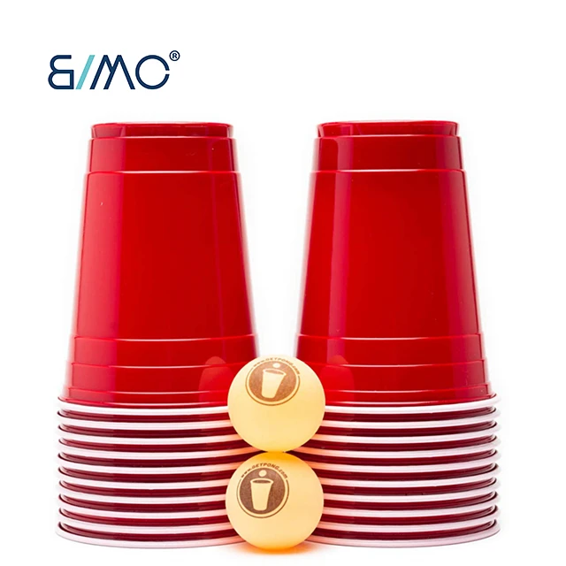 16oz Jumbo Cup and Pong Throwing Game Cup for Yard Party Bar Lawn Backyard Tailgating Fun Outside Games Cup
