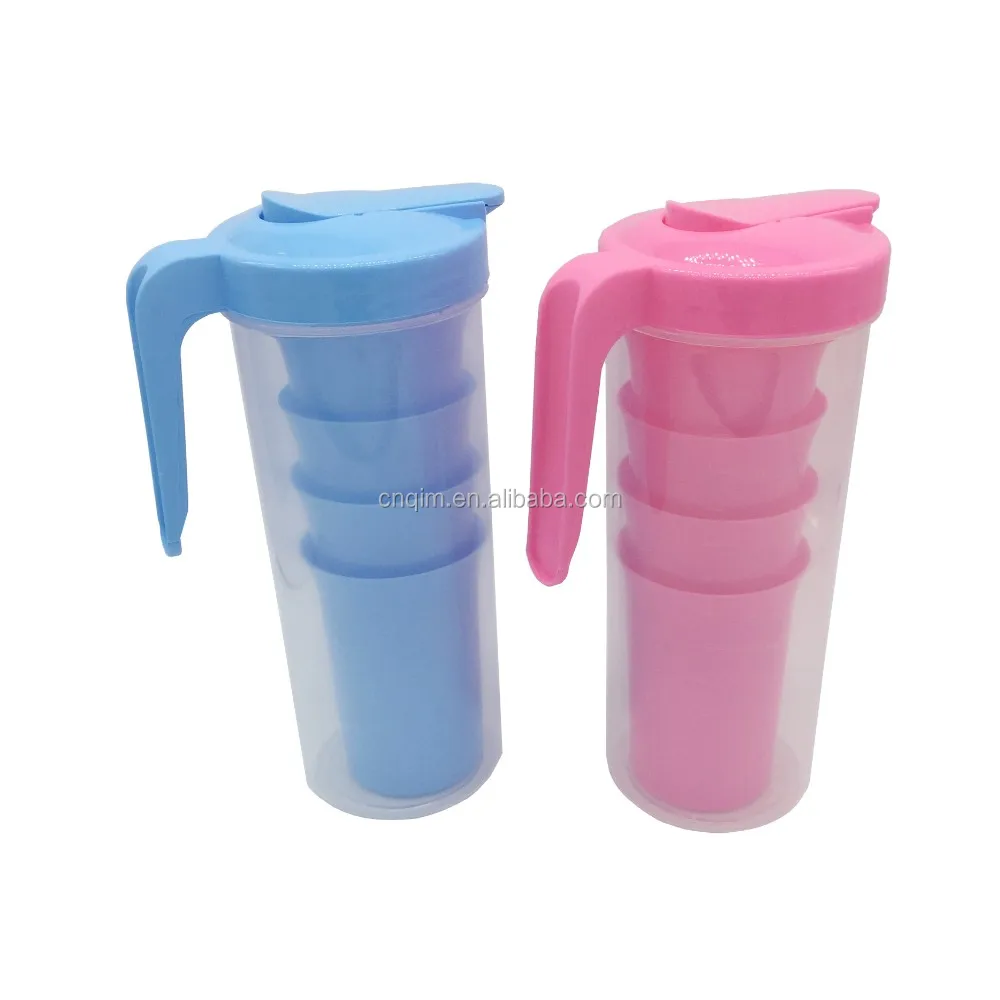 Изготовленный на заказ пластиковый кувшин для воды объемом 1 2 л с крышкой