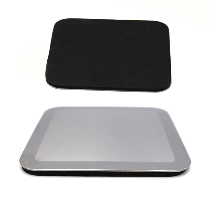 Hot Sale Square Blank Stainless Steel Metal Coaster with Laser Logo