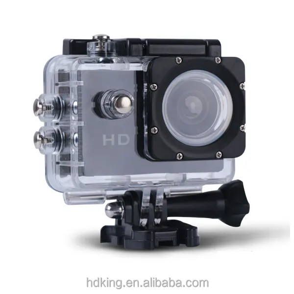 Factory price full HD waterproof 1080P 720P action camera for diving riding swimming