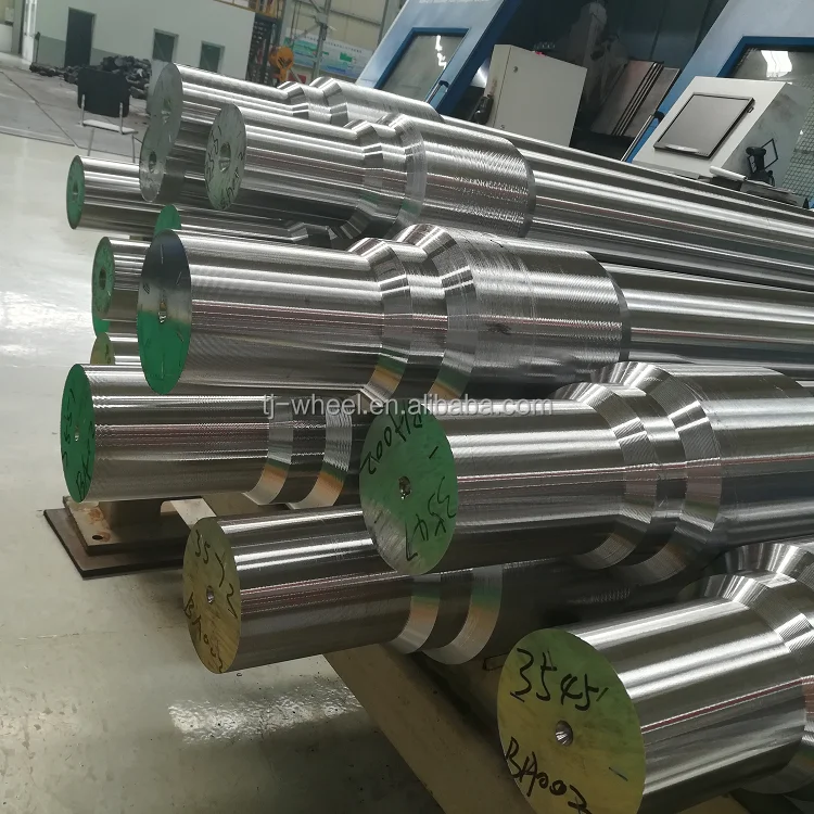 
UIC BN EN standard railway axles for wagon BA002 