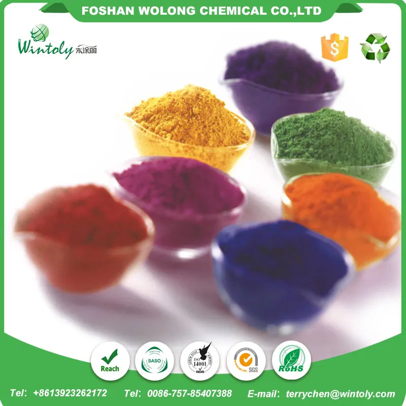 Factory wholesale RAL smooth surface coated polyester epoxy resin powder