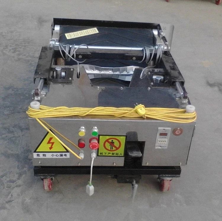 Hot selling automatic 80cm 100cm cement wall rendering machine