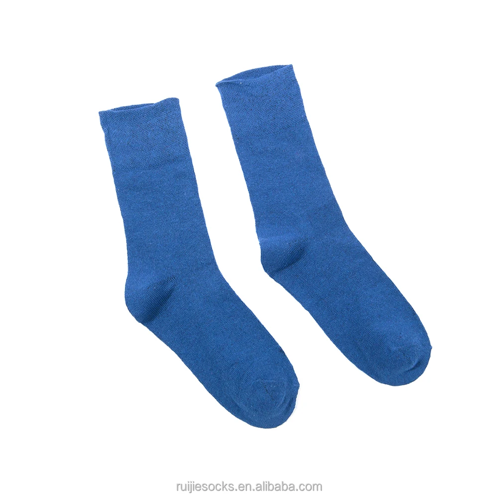 Высококачественные мягкие хлопковые носки для диабетиков, оптовая продажа, однотонные функциональные Дышащие носки для диабетиков