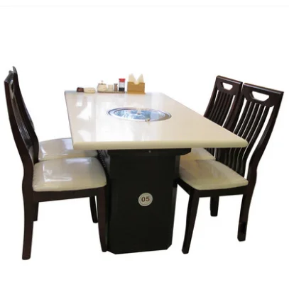Korean BBQ Restaurant Tabletop Barbecue Grill Table