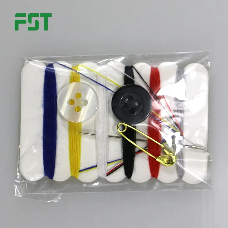 
 Одноразовый швейный набор для гостиниц с иглами, Швейные аксессуары  