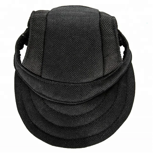 
Hot Selling Pet Sun Hat Dog Canvas Visor Cap with Ear Holes and Adjustable Chin Strap for Pets 