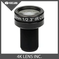 4K LENS 7 2MM Lens 1 2 3 Inch 10MP IR 47D HFOV NON Distortion for