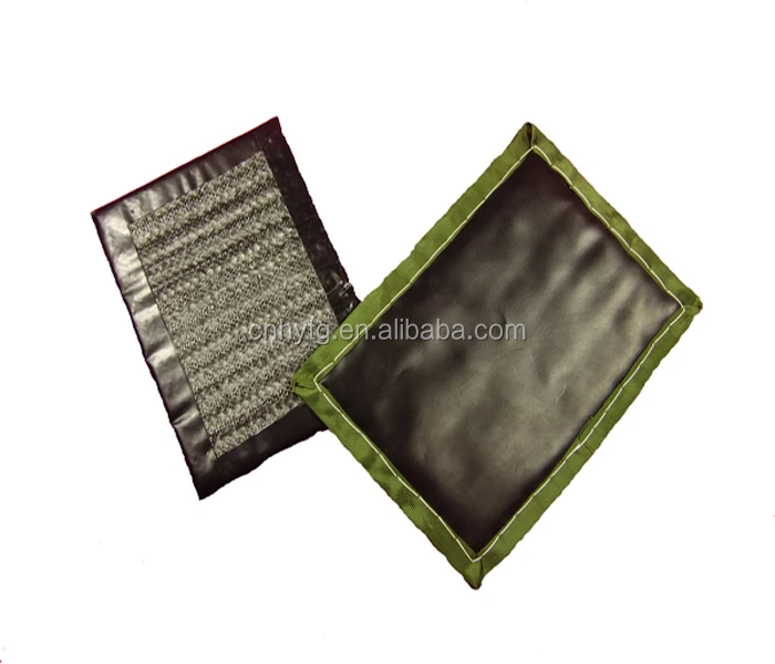 bentonite geotextile geosynthetic clay liners coating with HDPE 0.2mm film waterproof system bentonite clay blanket