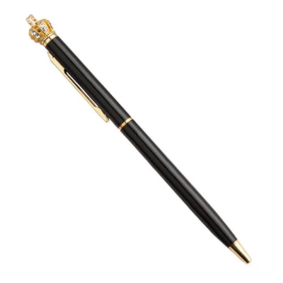 
Wholesale stationery cute cartoon dreamy crown ballpoint pen classic metal pen fashion custom metal ballpoint pen 