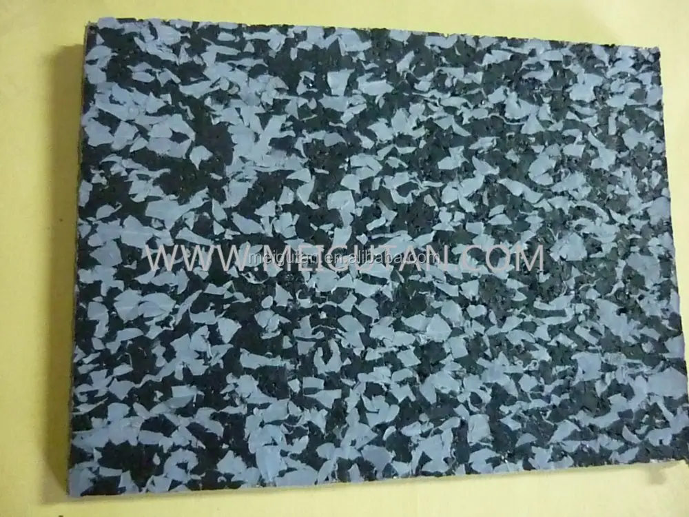 
slip proof and anti shock rubber mats for gym rubber flooring 
