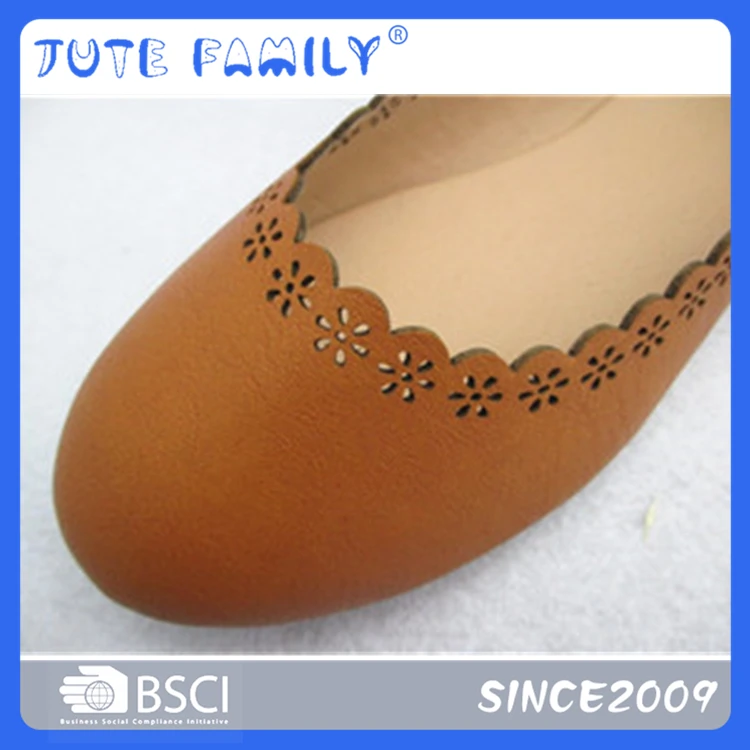 Xcellent Quality Pu Foldbale Балетная обувь Toe Cap Flat Shoe Woman