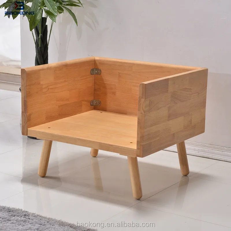 Japanese Style Simple Space Saving Furniture Flat Sectional Leisure Sofa Set