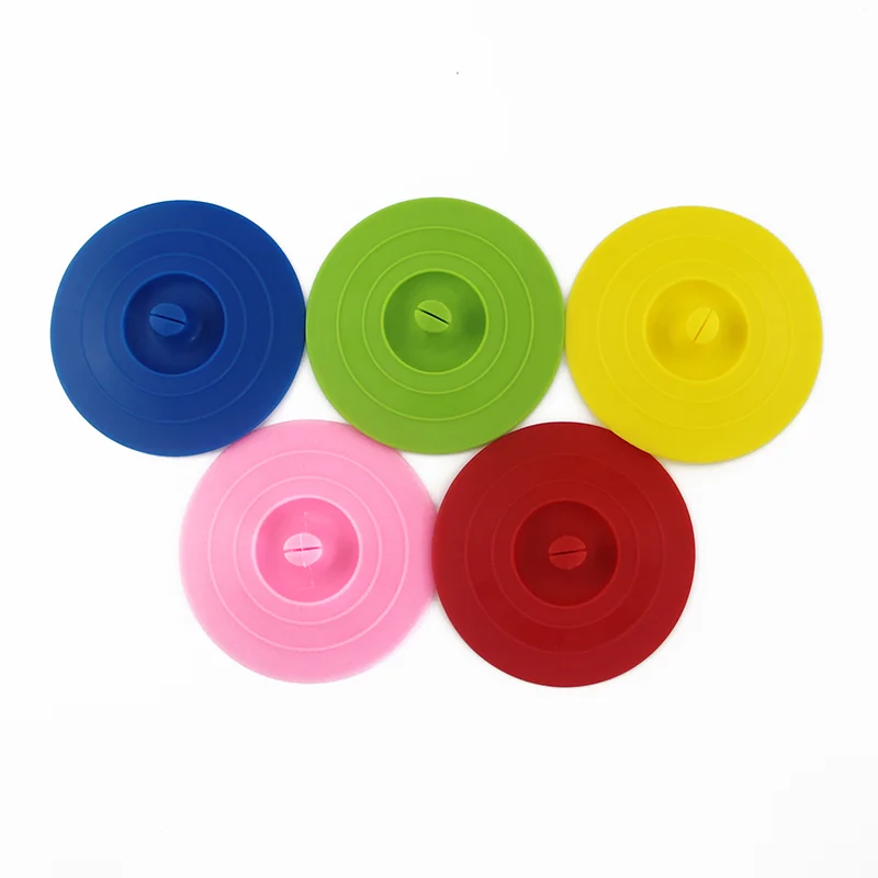 Wholesale price  safety material silicone glass cup lid