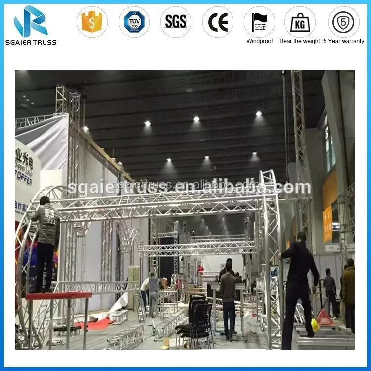 
 Алюминиевые фермы выставочный стенд дизайн  