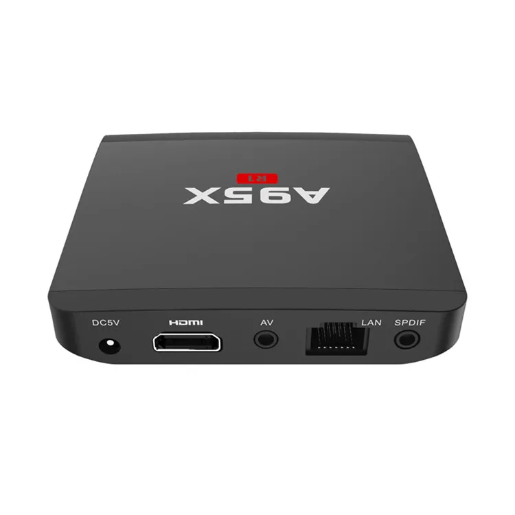 2018 China manufacturer A95x R1 amlogic S905W 1G 8G for sale Android 7.1.2 tv box HDD player