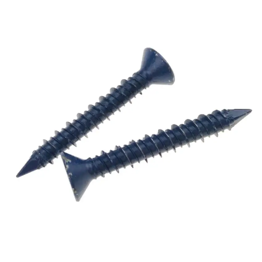 
Cross Recess Flat Head Confast Screws Square Cone Point for Concrete 