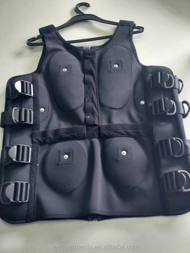 Electrode Fat Burn Electric Muscle Stimulator Equipment Garment Miha Machine