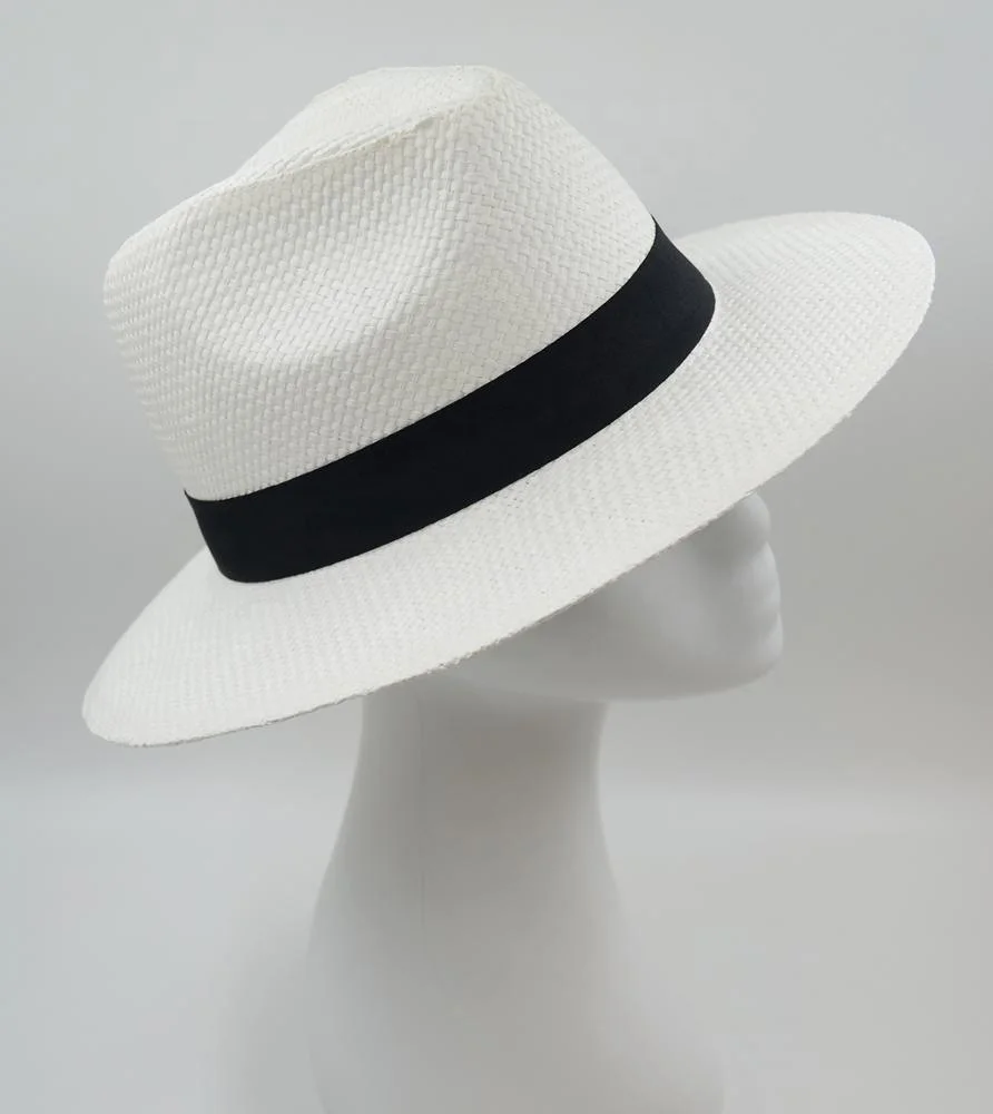SH-0007 Summer Sun Paper Men Women Kids Straw White Panama Hat