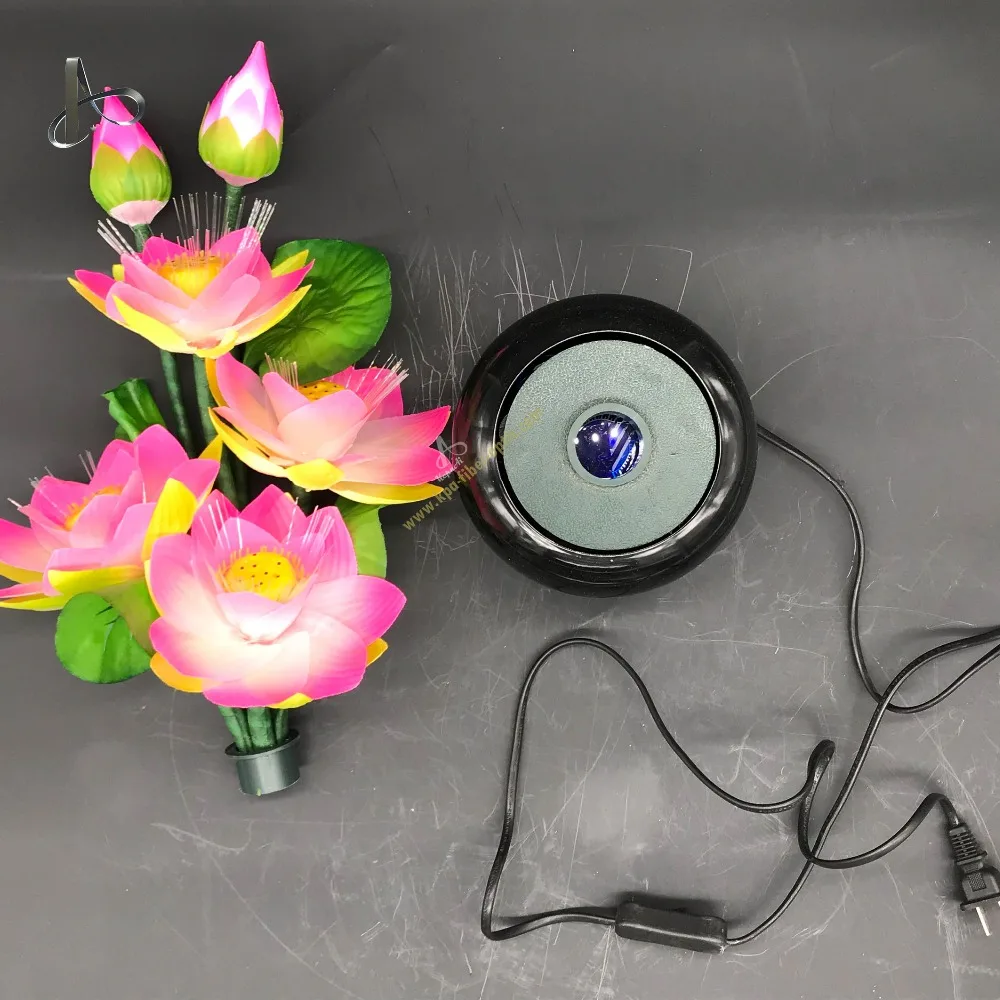 Wholesale Price LED Flower Fiber Optic Lights Decorative Indoor Flowers