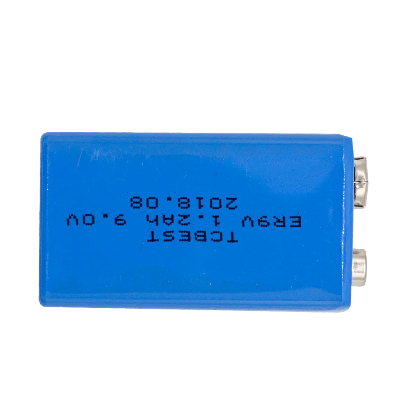 er9v lithium battery 9v alarm battery 1200mah