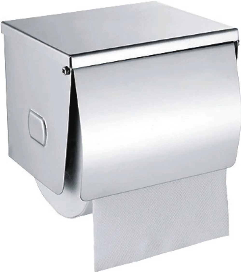 Stainless steel kitchen paper roll holder,decorative wall mounted toilet paper dispenser,metal manual paper towel holder